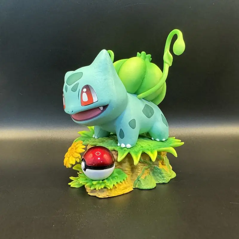 Figurine Bulbasaur en Pvc de 10cm, modèle de Collection de figurines d'anime, ornements décoratifs de bureau pour garçons, cadeaux