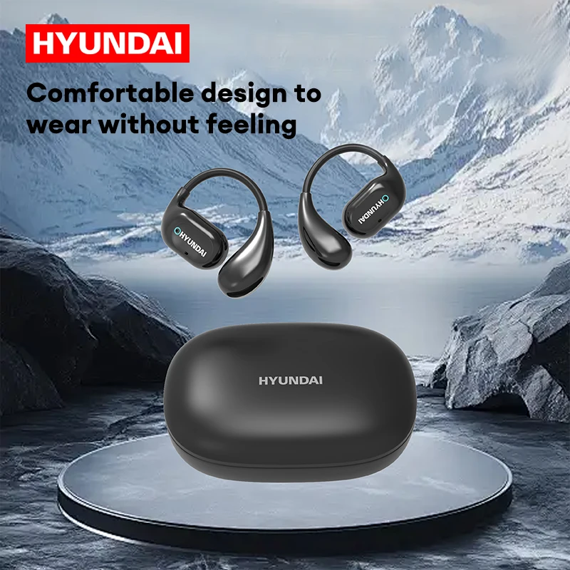 

HYUNDAI HY-C01 Bluetooth Earphones OWS Open Sports Wireless Headphones Waterproof 6.5H HiFi Music Stere Long Lifetime X11