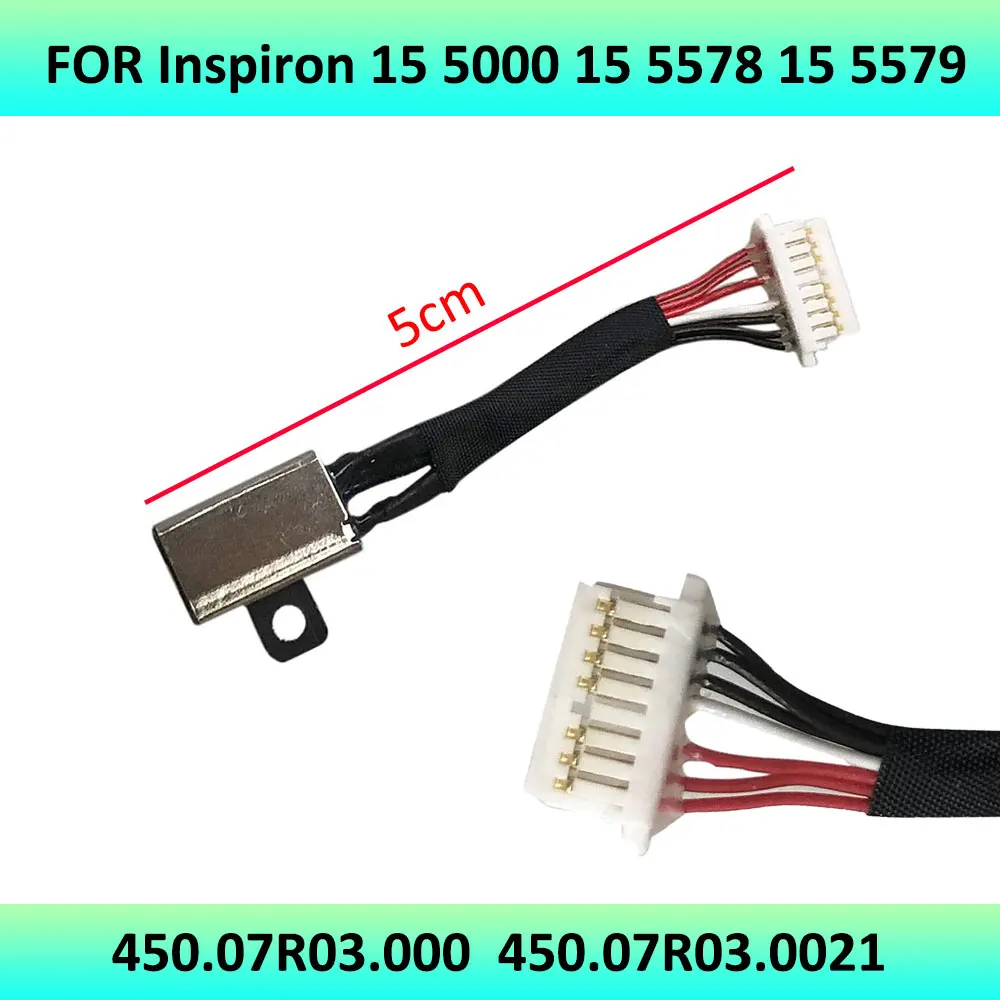 

New Laptop DC Power Jack Cable For DELL Inspiron 15 5000 15 5578 15 5579 Charging Connector Port Socket Wire Cord