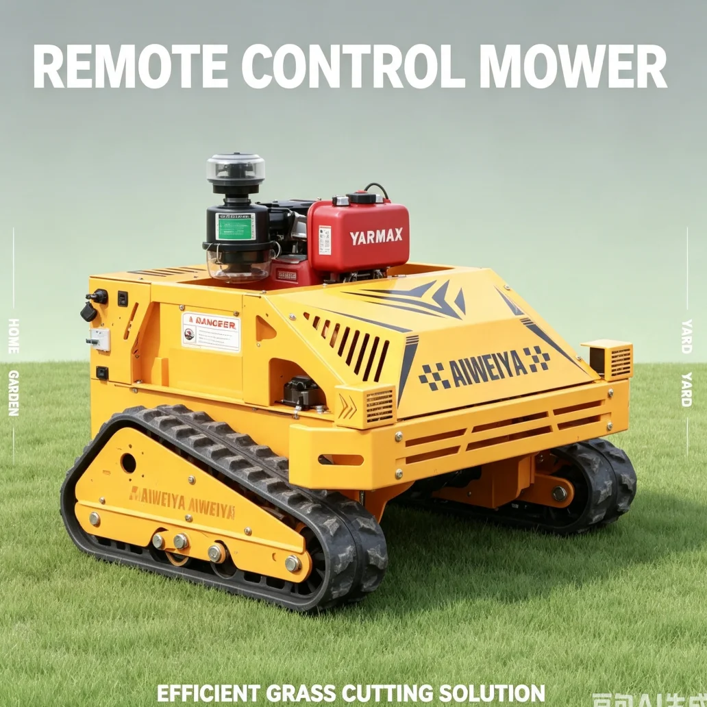 Customized Factory Direct Remote Control Lawn Mower Lawn Mower Robot All Terrain Fast Delivery For Orchard Lawn