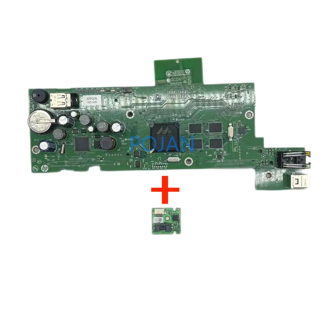 Imagem -04 - para Designjet T520 Placa Principal Pca Formatação 24in 36in Tinta Plotter da Cabeça de Impressão Peças Cq89367032 Cq890-67023