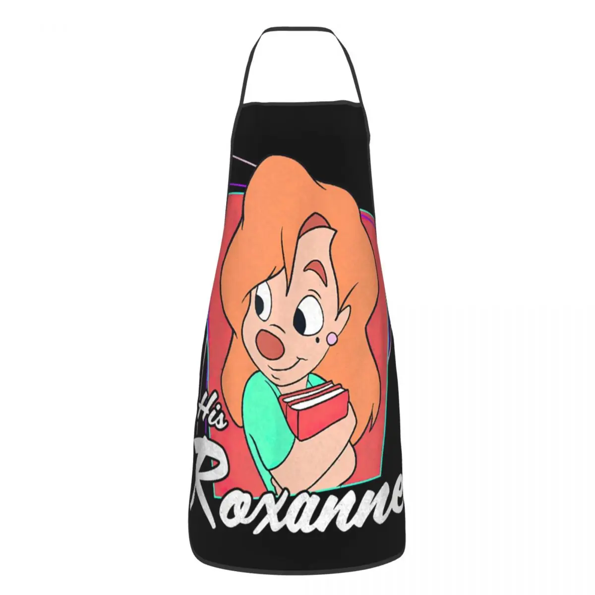 Personalizado Unisex una película Goofy Vintage San Valentín su Chef Roxann cocina delantal para hornear hombres mujeres Tablier cocina para pintar