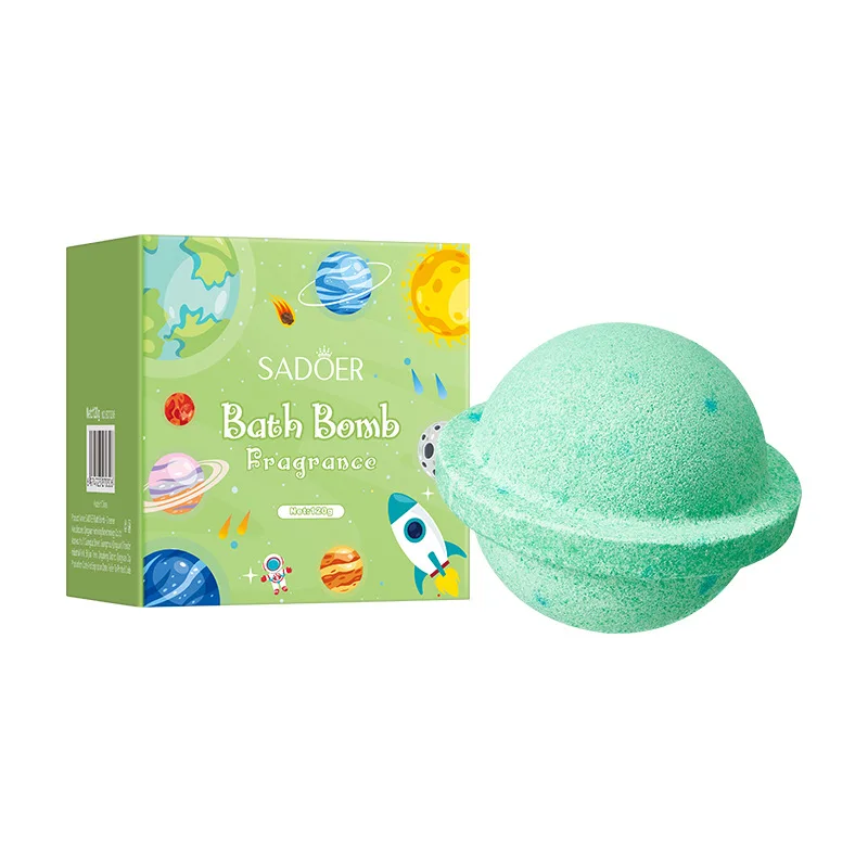 Planet Bath Salt Ball 120g Clean Fragrance Bath Ball