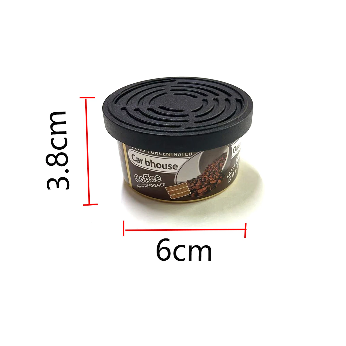 High-end car aroma diffuser, small wooden fragrance canister, car perfume, car perfume, car balm, car ornament view 6