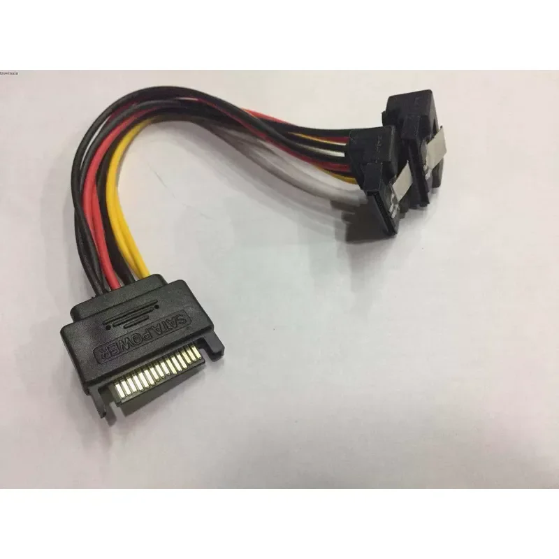 for SATA 1.2 Power Cord Serial Port Power Supply 18AWG 90 Degree Angle