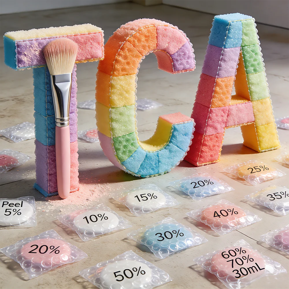 TCA Makeup kit 30mL 5 10 20 30 35 50 60 70 Image art modeling Private Customization formula message us directly for more