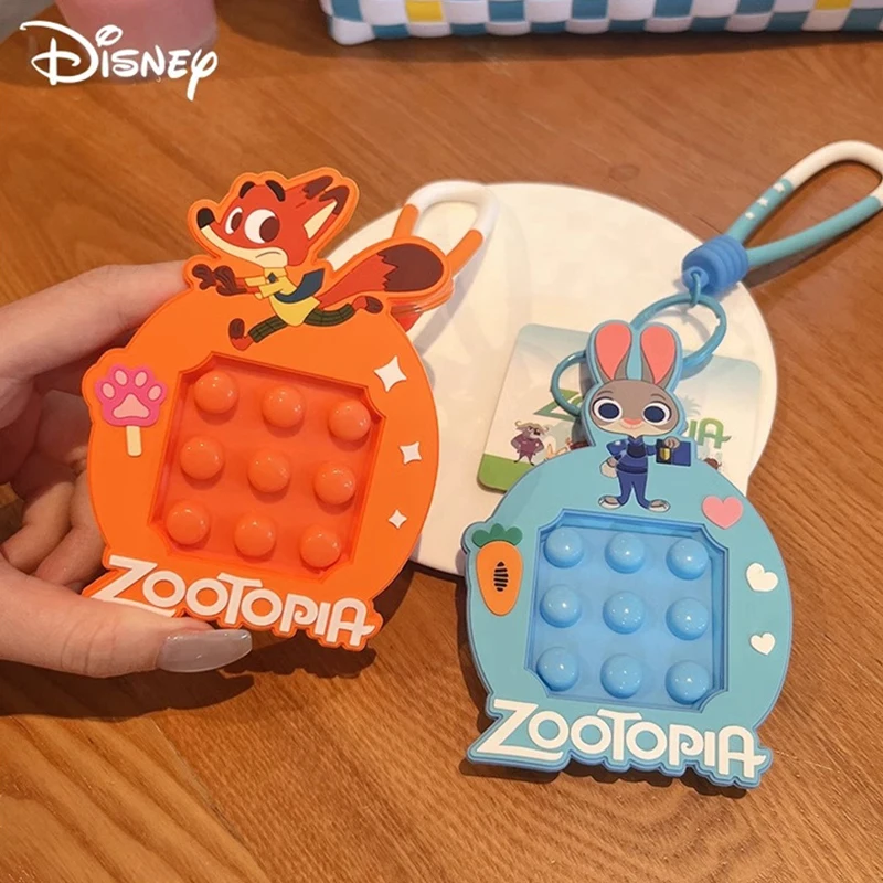 ديزني زوتوبيا المفاتيح نيك وايلد ، جوديث لافيرن هوبس للعصر الكرتون لطيف على ظهره سحر الإبداعية حفلة هدية عيد ميلاد