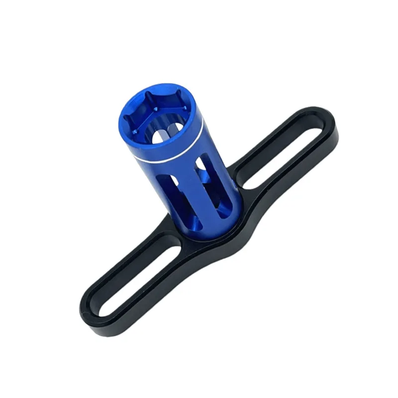 RC Car 17mm Hexagonal Metal Sleeve Disassembly Nut Nut Repair Tool Sandblasting Edge Finishing Process