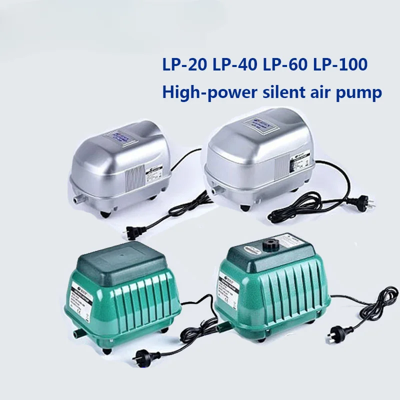 

RESUN Large-volume high-power fish tank aquarium fish pond silent air pump LP-20 LP40 LP60 LP100 oxygenation pump