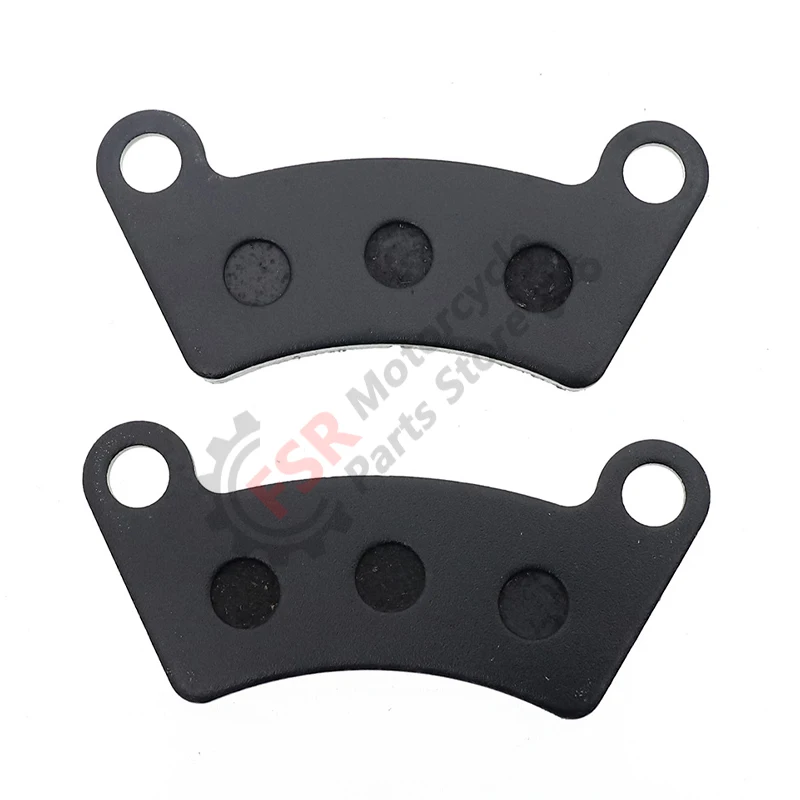 وسادات الفرامل الملبدة شبه المعدنية/النحاس، تناسب LINHAI CUV Jobber 4x4 QUADZILLA 300 325 KEEWAY GTX 300 Quad Buyang Feishen 300 #4