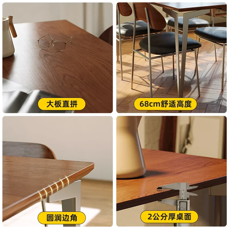 Scandinavian Pine Wood Kitchen Table Compact Size Child Safe with Shelves Step by Instructions Anti-Tip Design