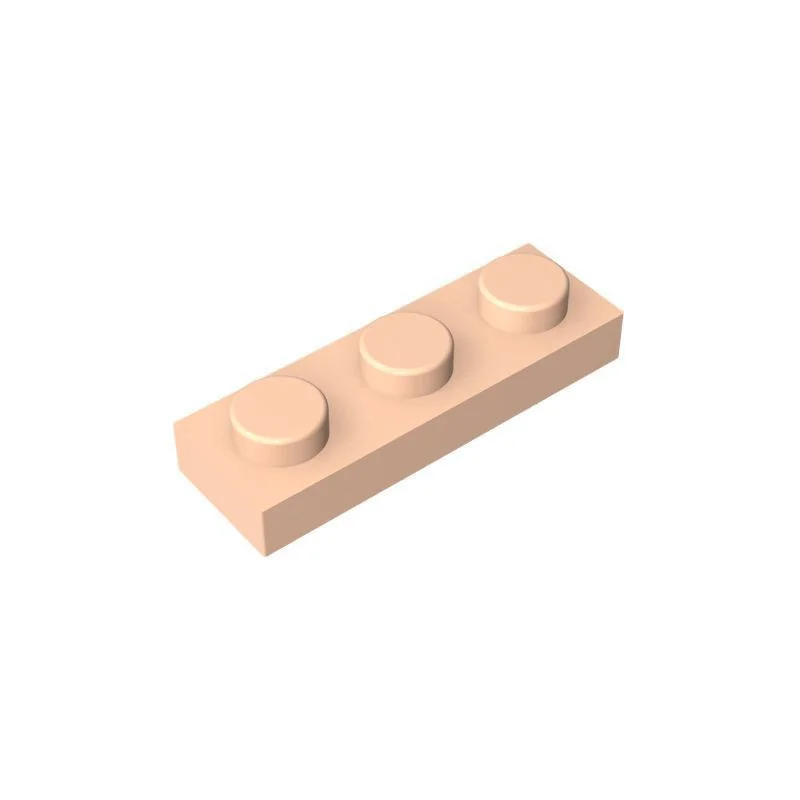 50 Stück 3623 1X3 Platte für Kinder-Bausteinspielzeug, kompatibel mit Montage, hochwertiges Geschenk. – Detail 5