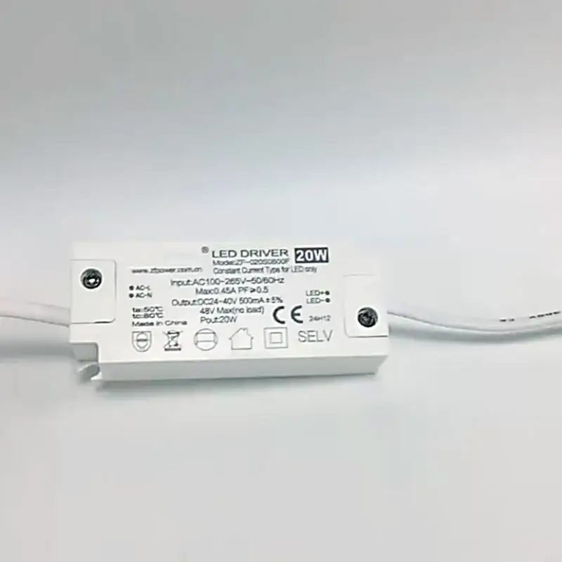 Konverter Adapter Catu Daya Driver LED Tidak ada pengemudi isolasi LED flicker