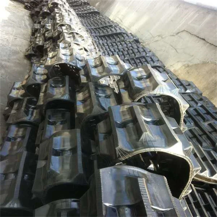 Rubber Track 300x52.5x80  Mini Excavator Agriculture Trucks Snow Vehicle Undercarriage Parts Rubber Track - view 6