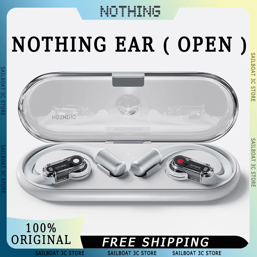 

NOTHING Ear Wireless Bluetooth Earphone With 2Mics AI Noise Reduction High Fidelity Long Battery Life Open Music Earbuds Custom