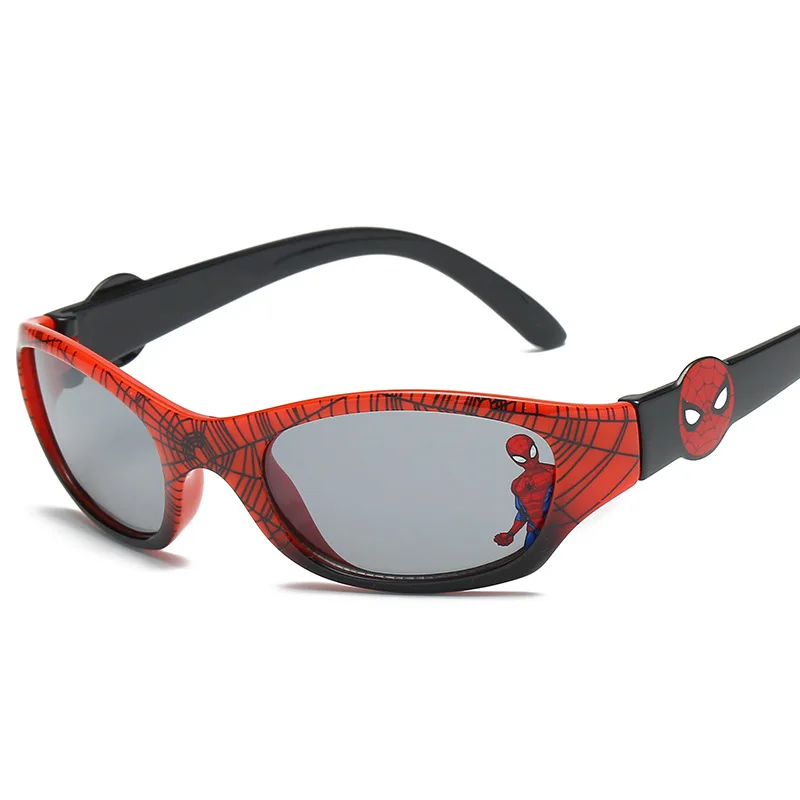 Generic Kids Spiderman Cartoon Sunglasses Uv400 Protection Web Pattern Cool Trendy Eyewear For Toddler Boys Outdoor Beach Travel view 4