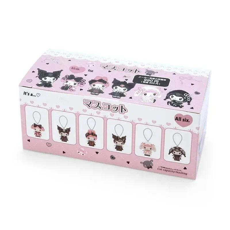 Sanrio Kuromi My Melody Blind Box Anime Figure Collection Girls Backpack Keychain Surprise Toy Gift toys hello kitty blind bag view 6