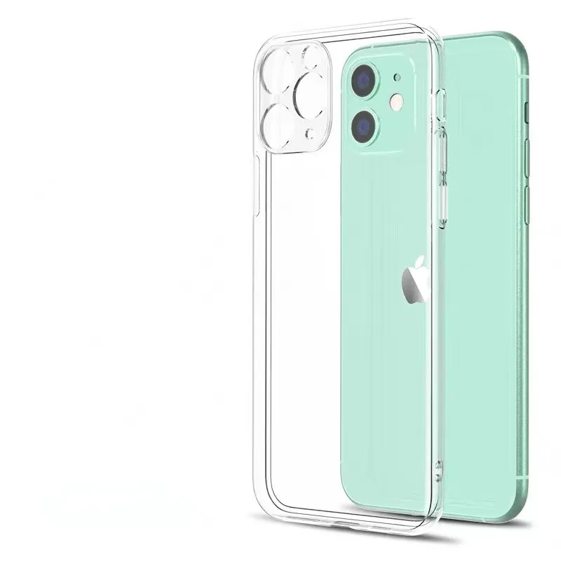 Ultra Thin Clear Crystal Soft TPU Silicone Phone Case for Apple iPhone 14 13 11 pro Max 12 mini XR XS 8 7 6 Plus 4s 5 5C 5S