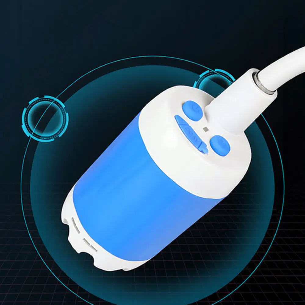 Outdoor Camping Shower Portable Electric Water Sprayer Rechargeable Showerhead For Hiking Travel Dormitory Utility Washer