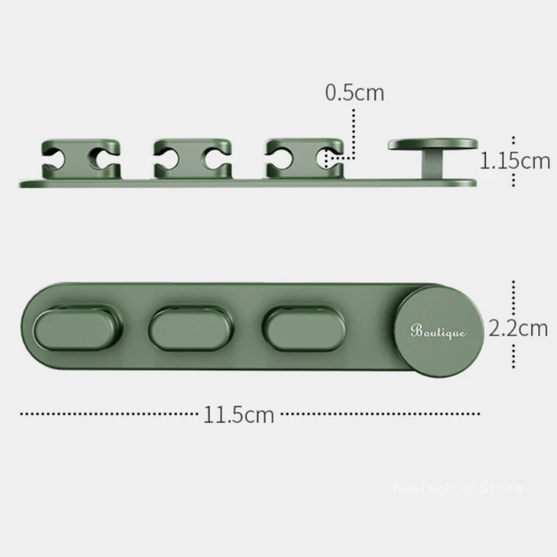 Zaciski kablowe do zarządzania Organizer do kabli krawędzi pulpitu uchwyt na drut boczna blat stołu kabel do ładowania Usb linia zacisku klamerki