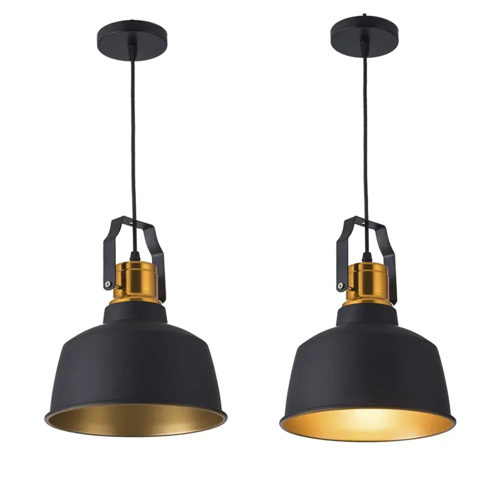 

Светодиодные подвесные светильники Vintage Loft E27 Подвесной светильник и подвесные светильники 12 Вт Алюминиевый обеденный светильник Деревянные подвесные светильники