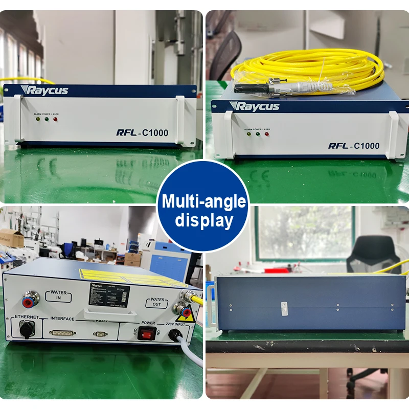 RFL-C1000 Raycus RFL-C1000 1000W High Power Single Module CW Fiber Laser Source for Laser Cutting Welding Machine