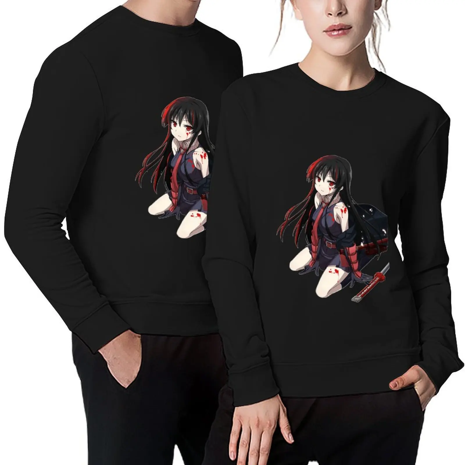 

Akame - Akame Ga Kill Pullover male clothes mens clothes men's clothes winter hooded sweatshirt for men