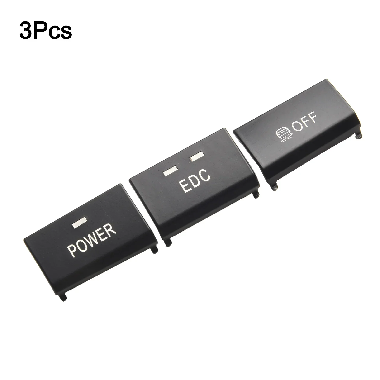 Set of Three Center Console Switch Button for BMW For M3 and Series E90/E92/E93 OE Replacement Number 61317841136
