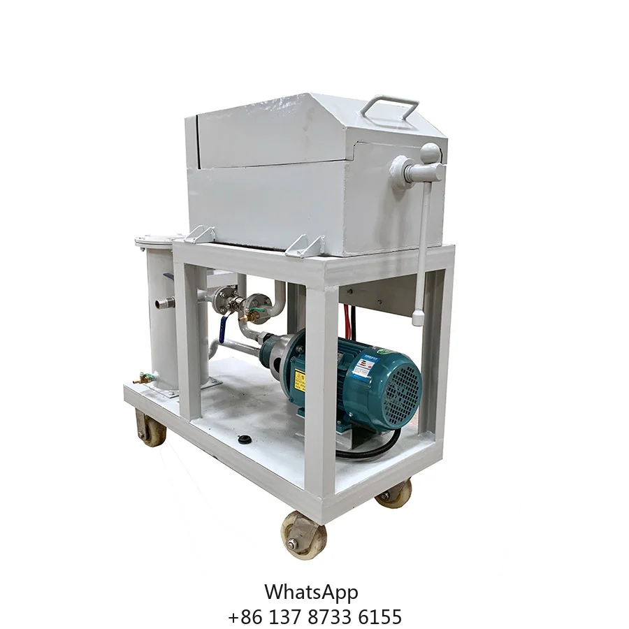PL Series Waste Oil Engine Oil Purification Machine Plate Pressure Oil Purification System