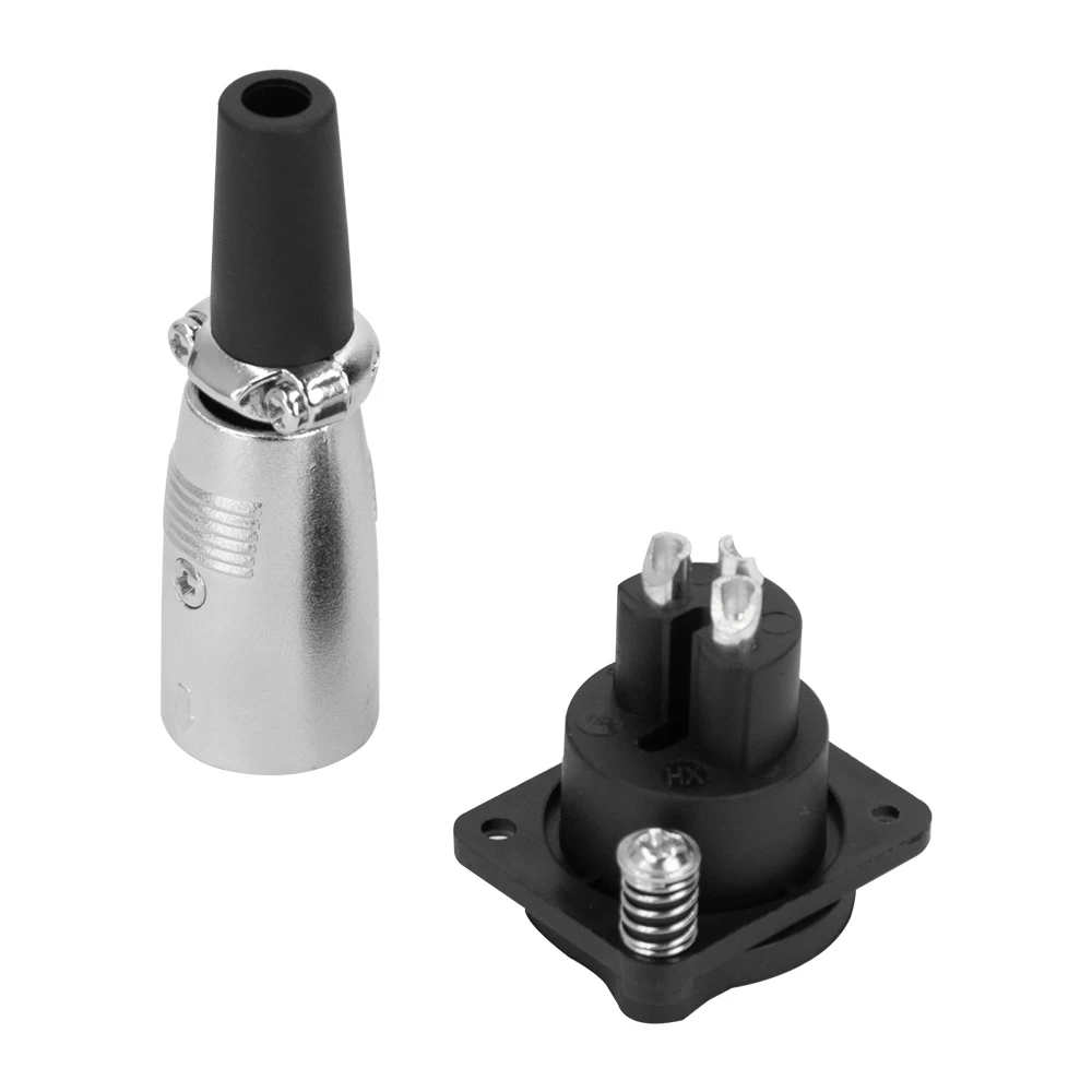 Puerto de Carga de Batería, Conector en Línea de 3 Pines, Enchufe para Scooter Eléctrico, Silla de Ruedas Eléctrica, Conectores Innuovo/Wisking, Adaptador