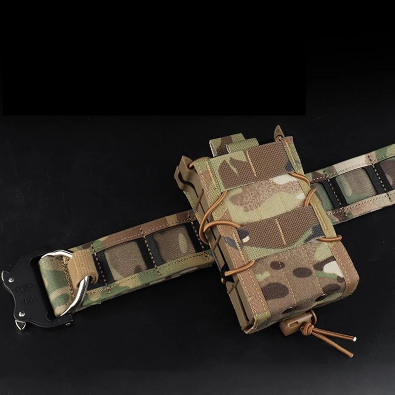 Poudres à double magasins pour la chasse CS, étui DulAK AR figuré AR15, sac de fusil unique Pitol Molle Mag, 5.56, 7.62