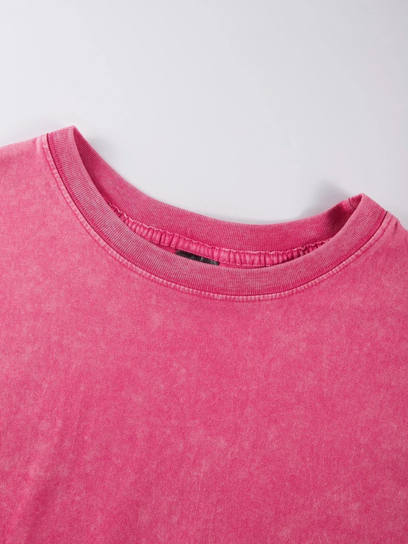 Camiseta básica de 9 estilos para mujer, Top de algodón suave para lavar la nieve, camiseta cómoda informal de moda, ropa de gran tamaño Unisex con cuello redondo