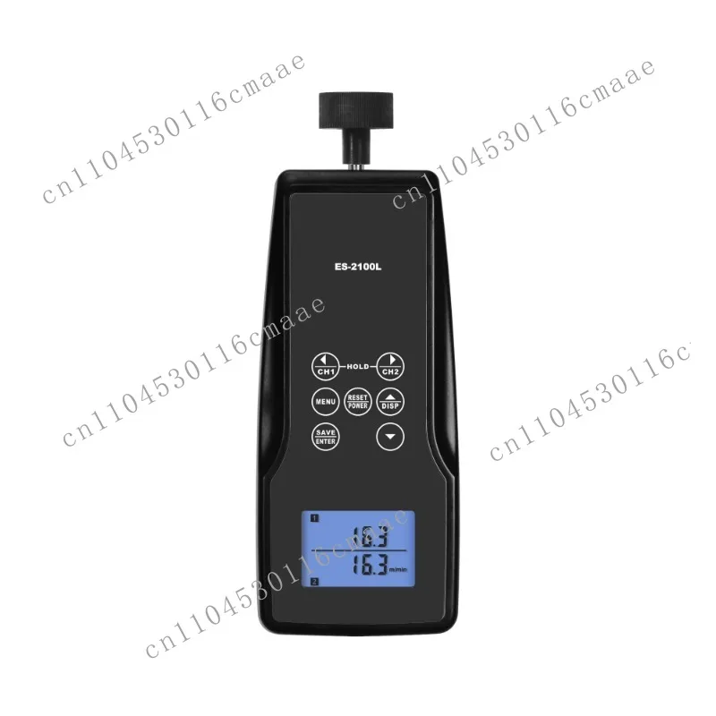 ES-2100L Digital Liquid Crystal Contact Linear Tachometer IP67 Protection Level -20C to 70C Speed Measurement Range 1~ 20000r/Mn