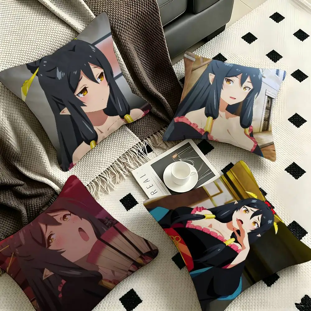 1pc Tio Klarus Anime Characters Pillow Case Fashion Square Pillowcase Bedroom Sofa Room Ins Decoration Leisure