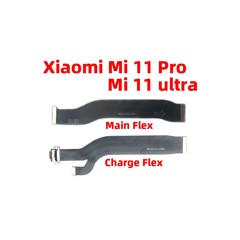 For Xiaomi Mi 11 pro 11 ultra Main Board Motherboard Mainboard Connector USB Charger Charging Port Dock Flex Cable