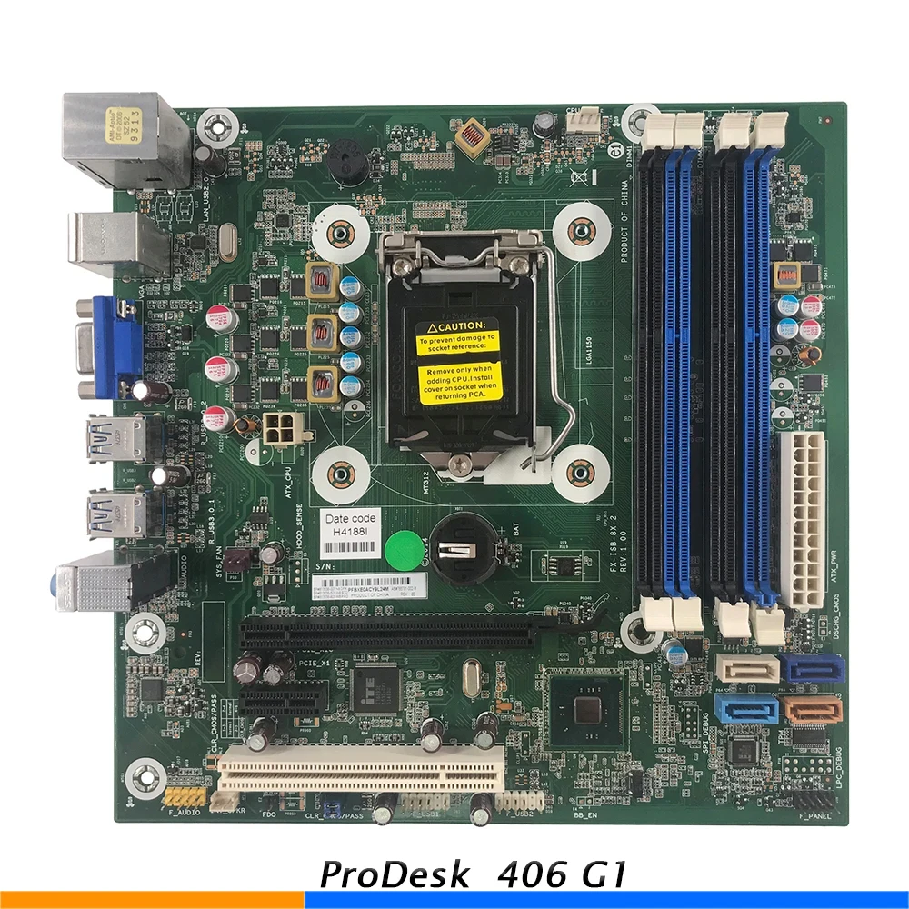 High Quality for HP 766791-002 813538-001 Desktop Mainboard  406 G1 1150 H81 Q85 Pre-Shipment Test