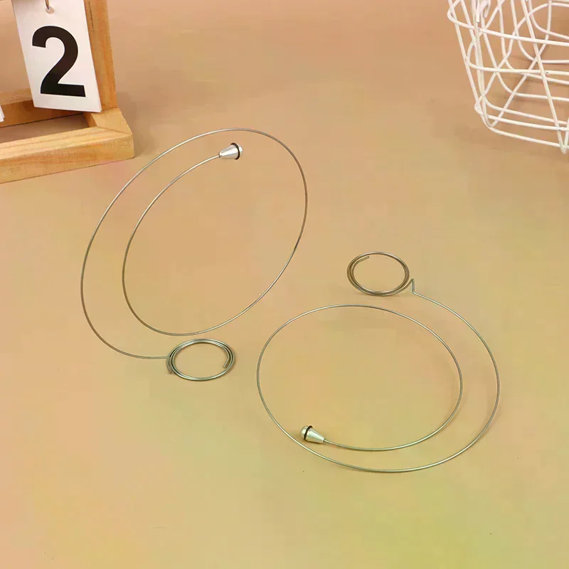 1Pc Stainless Steel Wire Eye Loupe Eyeglasses Holder Watch Repair Easy To Stuck Magnifier Eyepiece Steel Ring Accessories