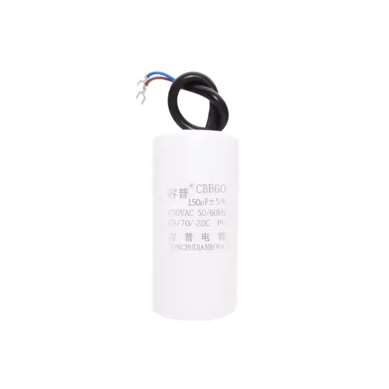 CBB60 startup working capacitor 150UF 450V air pump air pressure car washing and cleaning machine capacitor view 5