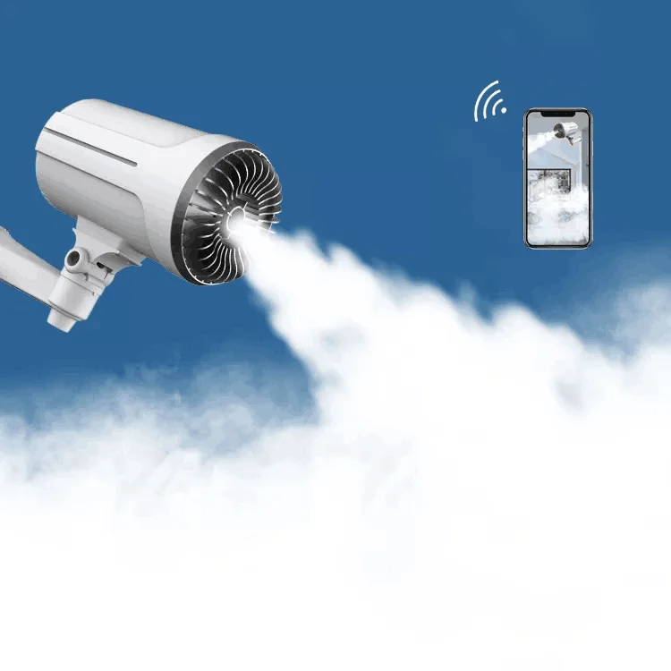 Bank Anti-Burglary Security Fog Alarm Home System With Remote Control 12V Voltage For Smoke Detection