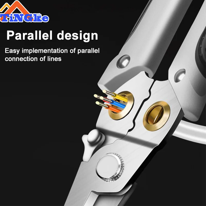 Multifunctional Universal Wire Stripping Pliers Professional Electrician Wire Splitting Pliers Maintenance Durable Hardware Tool