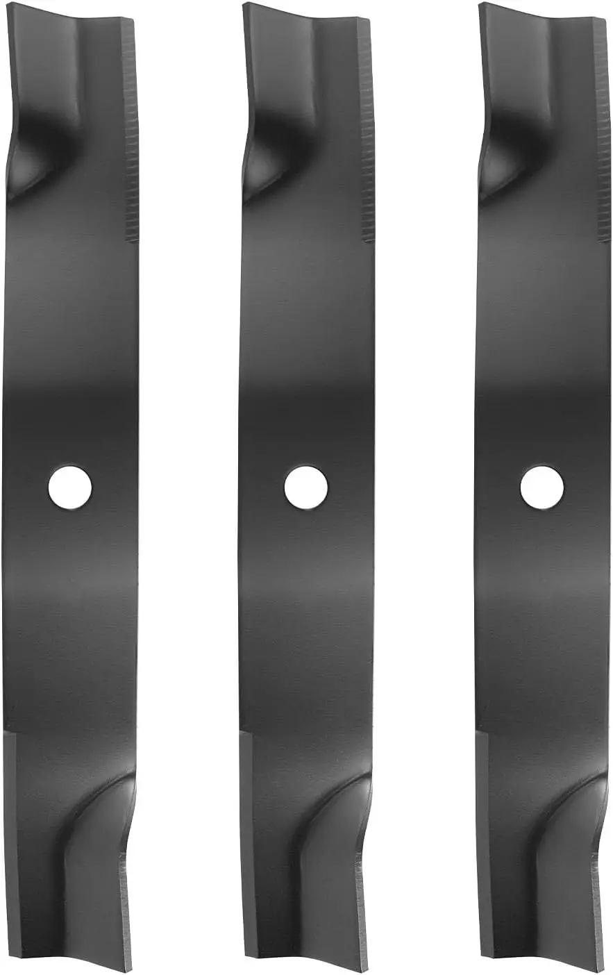 3Pack Mower Blade High Lift Blades 60 '' Fit for J_ohn Deere TCU15881, M128485, M131958, M144196, M163983 Mower Blades