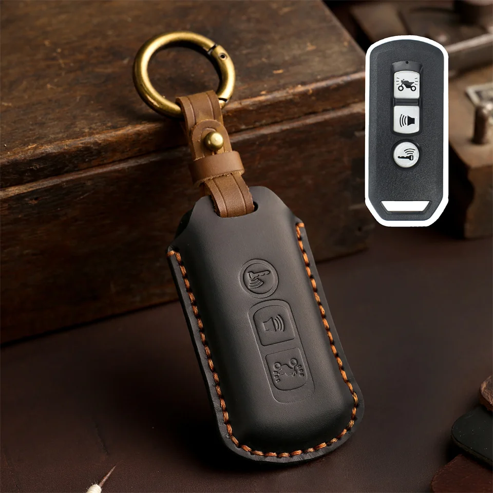Key Case for Honda PCX 125 150 SH125 SH300 SH300i NF07 Xadv Forza 300 SH X-adv Motorcycle Case 160 2 3Buttons Accessories
