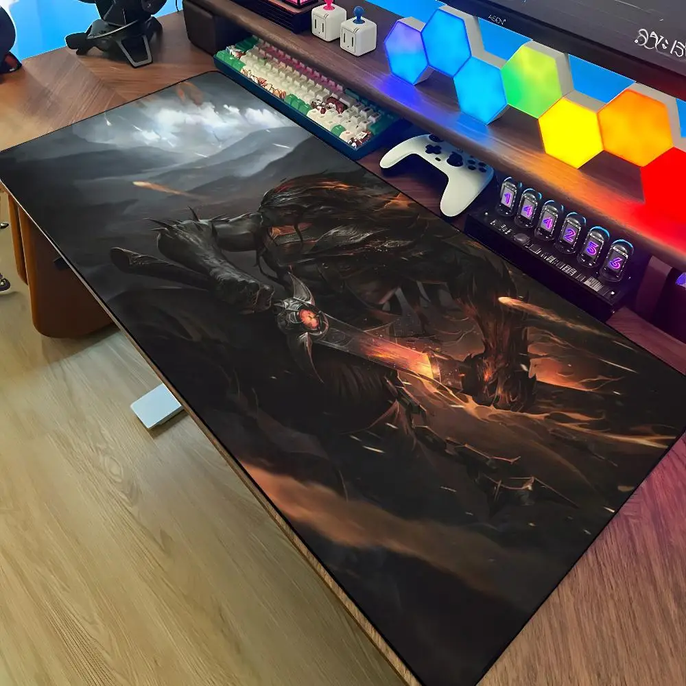 Yasuo Yone Yorick Mouse Pad Cartoon Lockedge Large Gaming Pad Computer Gamer Keyboard Mat Desk Mousepad PC Desk Pad