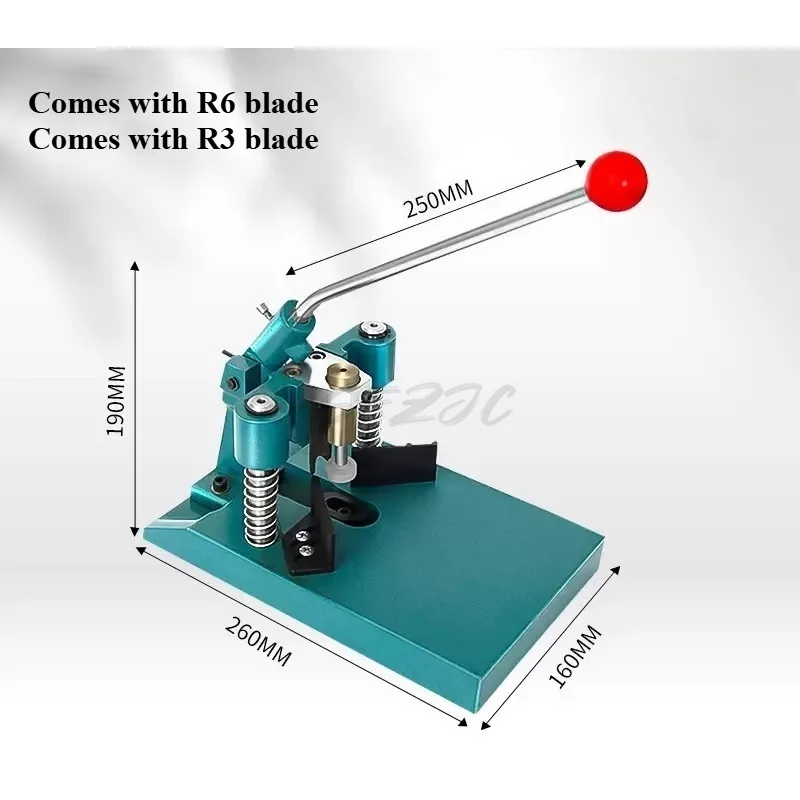 Heavy Duty Manual Corner Paper Cutter Portable Business Card Cutter PVC Card Corner Cutter
