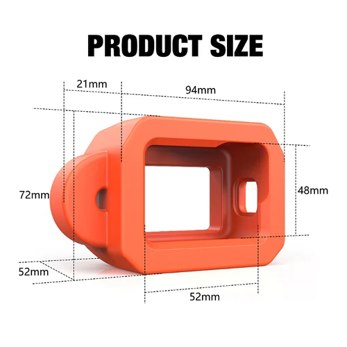 Imagen 2 del producto Accesorios para GoPro Hero13 11 10 9, Carcasa Flotante Impermeable para Buceo, Flotador de Espuma para Surf, para Cámara de Acción GoPro 12