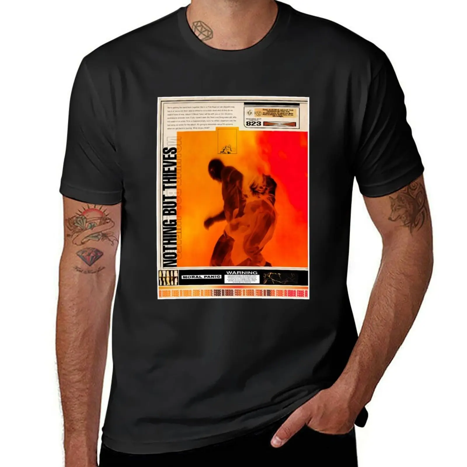 

Moral Panic fanart T-Shirt oversized tees sublime t shirts for men