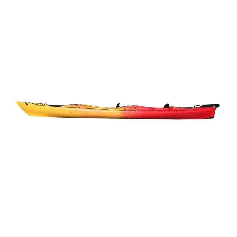 Plastic Rotomolded Single Layer LLDPE Hard Boat Thickened Kayak