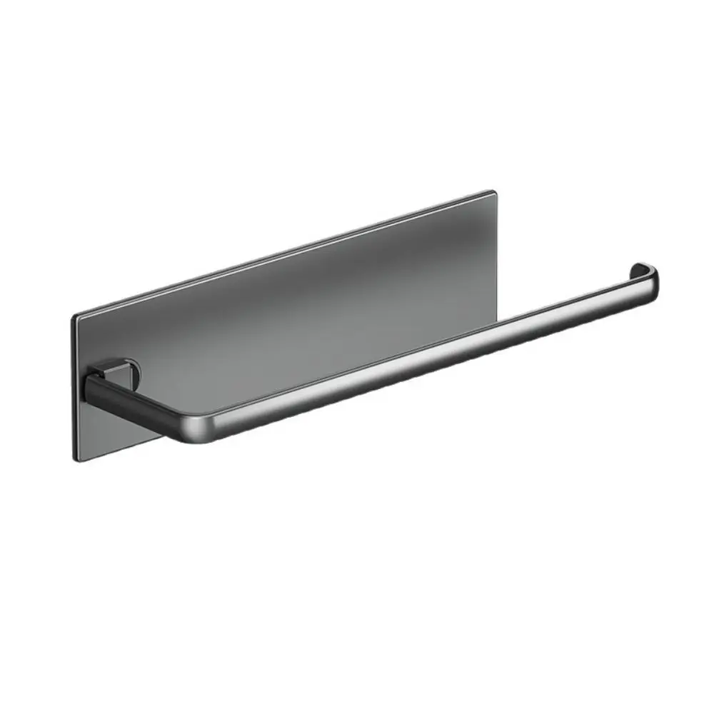 Wall-mounted Magnetic Tissue Holder Self-adhesive/Magnetic Multifunctional Kitchen Tissue Holder Non Drilling Simple