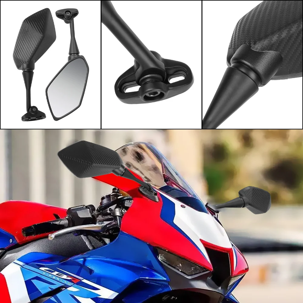 Motorrad Rückspiegel 2 Teile/para Für HONDA CBR600RR 2003 -2011 CBR900 1998-2003 CBR1000RR 2004-2007 Reflektor seitenspiegel