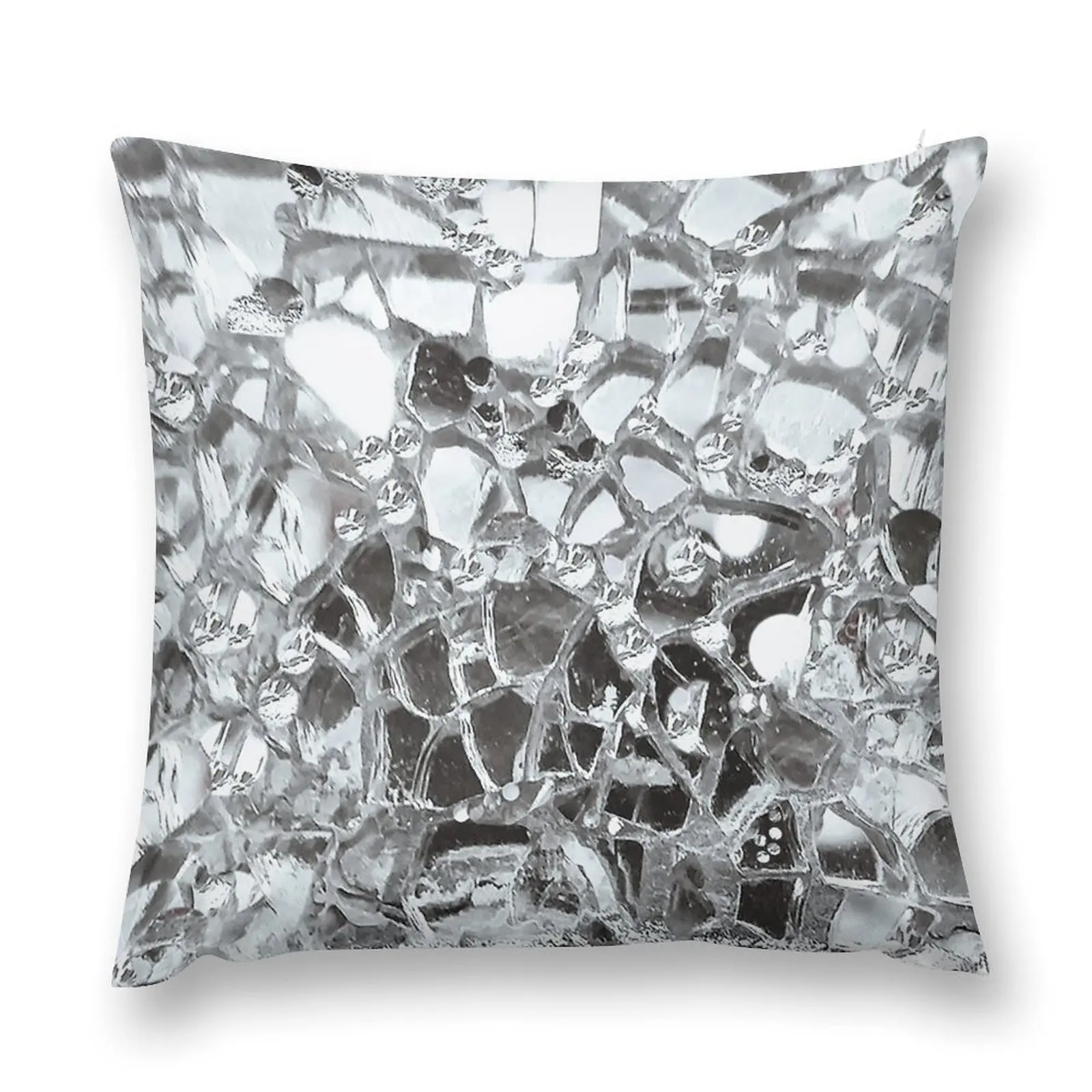 

Photographic Image of Mirrors and Glass Throw Pillow luxury decor covers for pillows Rectangular Cushion Cover pillow